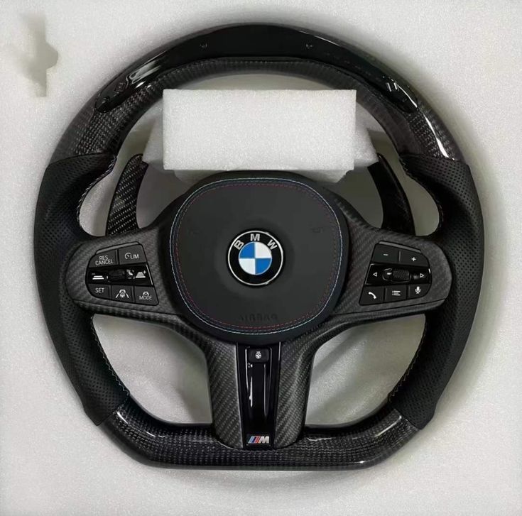 Carbon Fiber Steering Wheel with LED