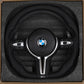 Customized BMW Steering Wheel
