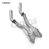 OEM Exhaust Downpipe for Mercedes Benz, with Catalytic Car Exhaust Pipe, Mercedes Benz C63, C63S, AMG, W205, 4.0T, 2015-2023 Stainless Steel